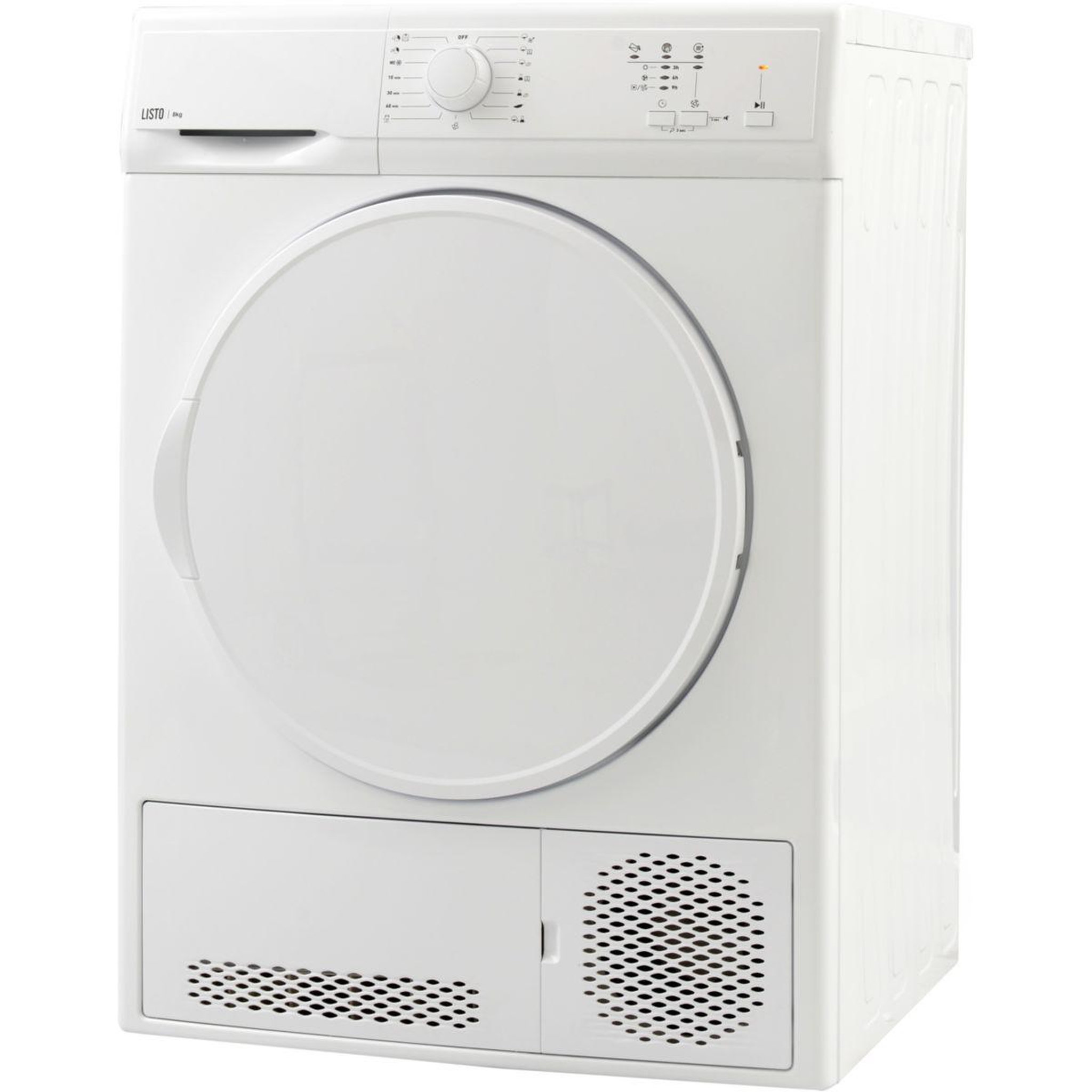 Voir la diapositive 3 : Listo Sèche linge à condensation SLC8-L2b
