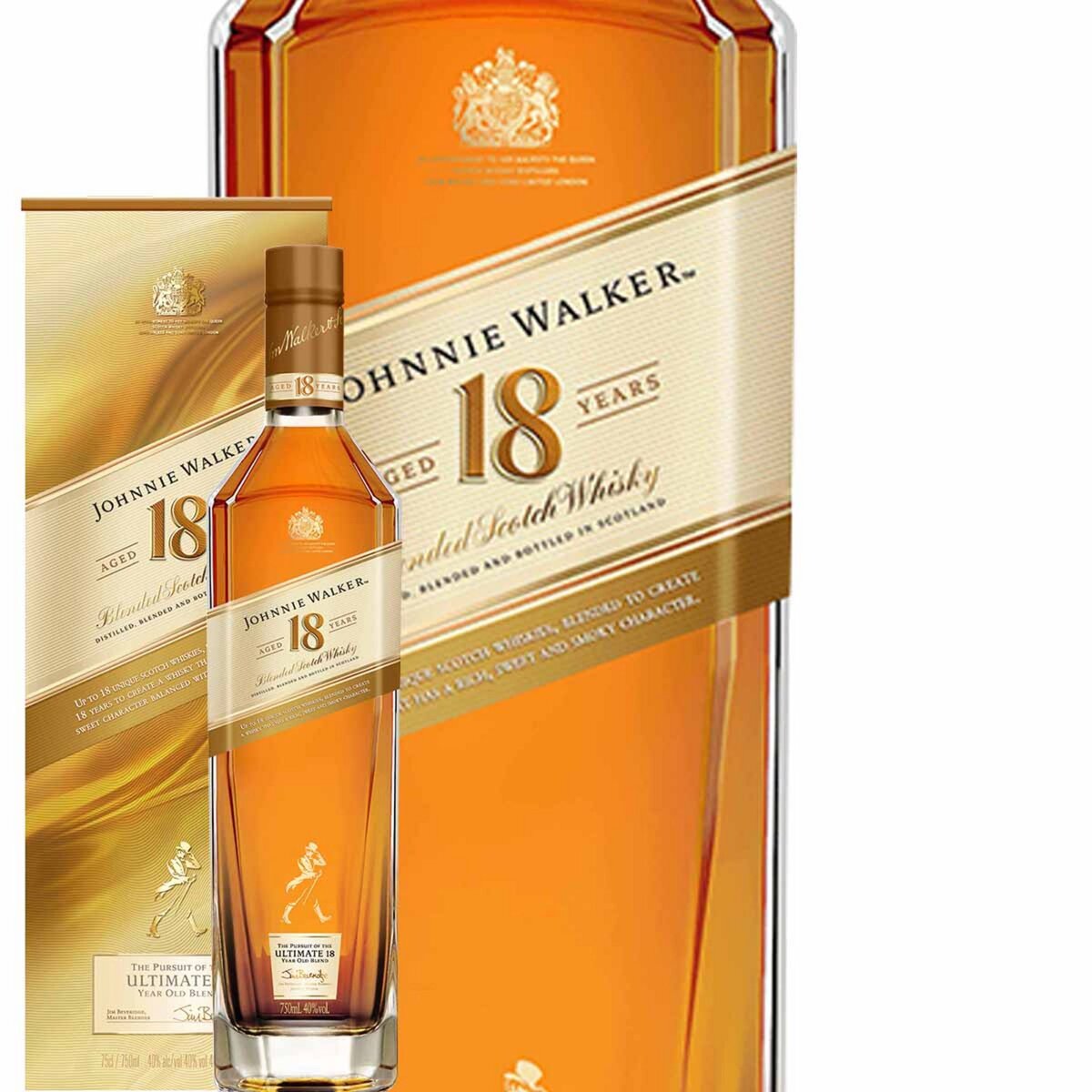 Johnnie Walker Whisky Johnnie Walker 18 ans avec étui 40%