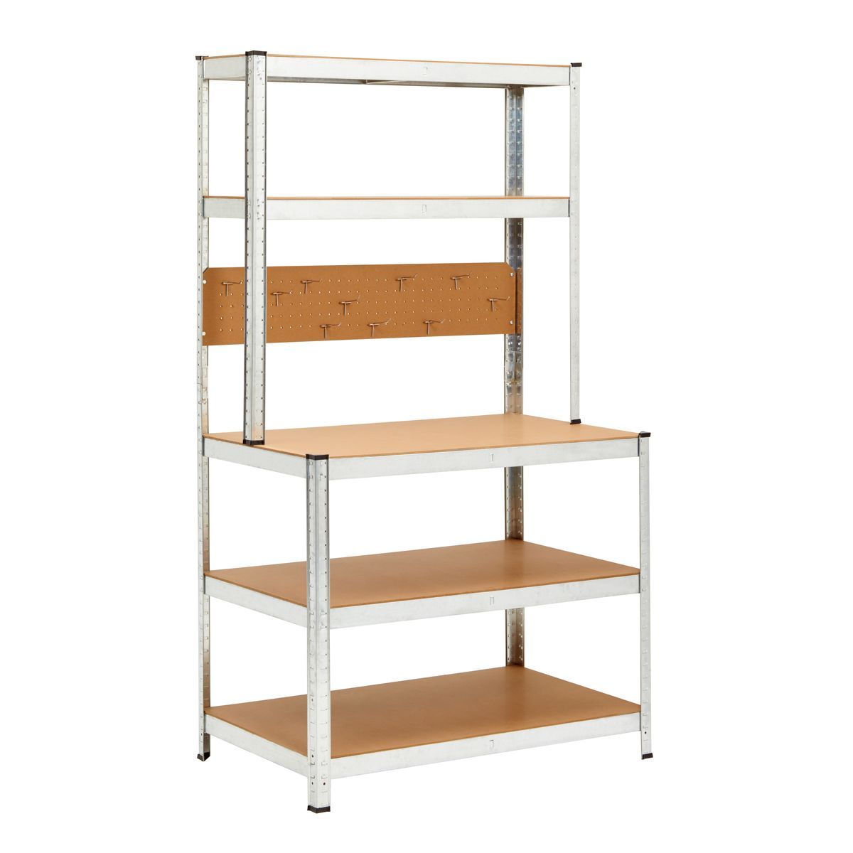 SODIAC étagère charge lourde avec établi 2 en 1 