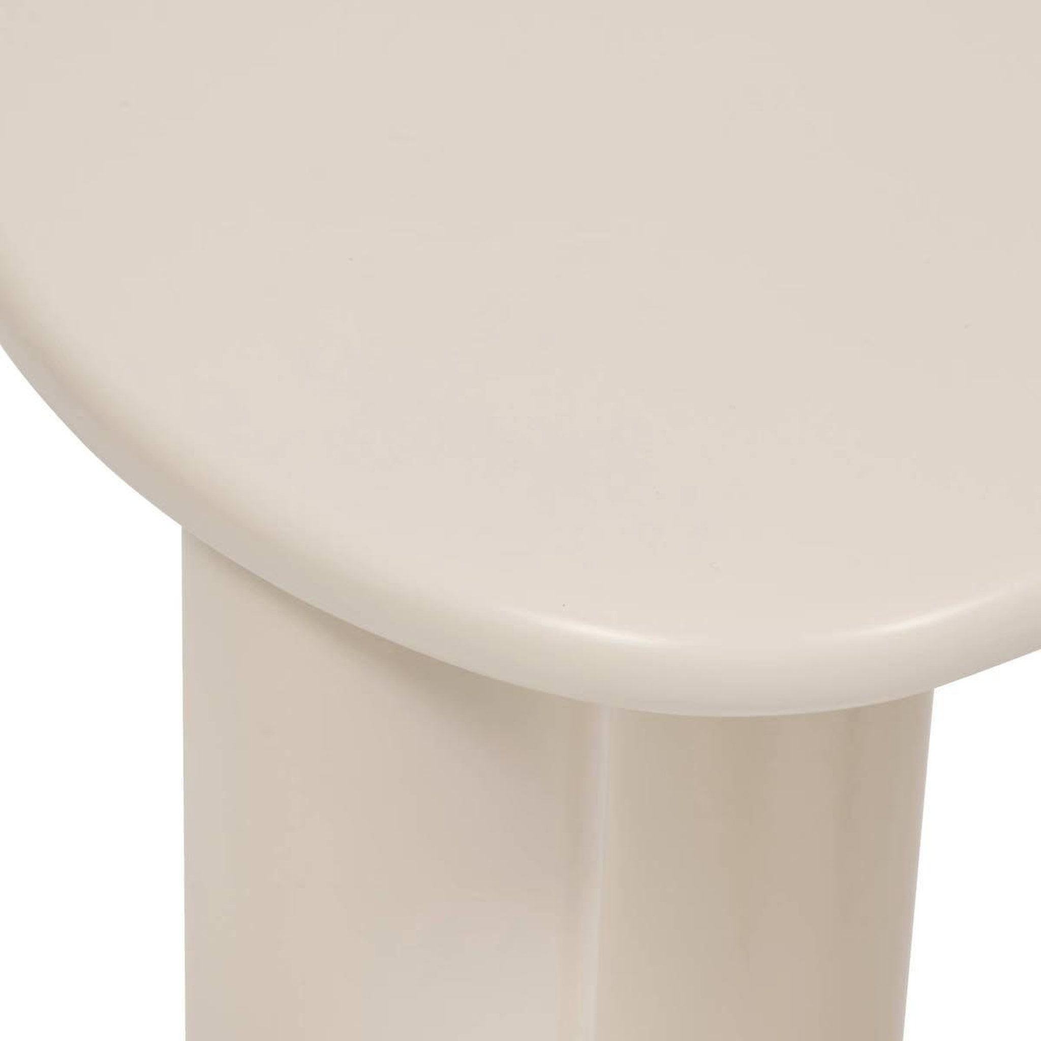 Voir la diapositive 4 : ATMOSPHERA Lot de 2 tables d'appoint gigognes  olao  50cm ivoire