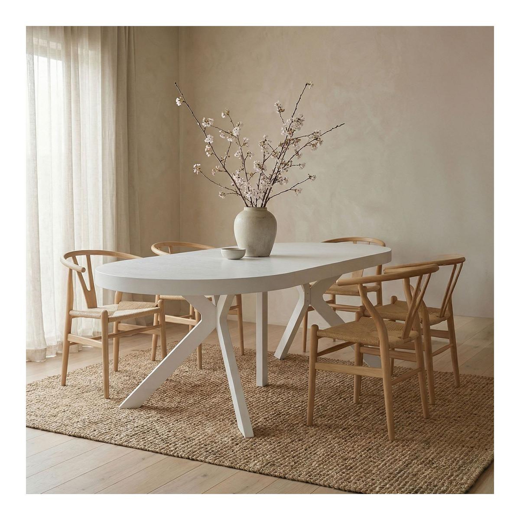 Voir la diapositive 5 : Paris Prix Table ronde extensible  zefane  110-260cm blanc