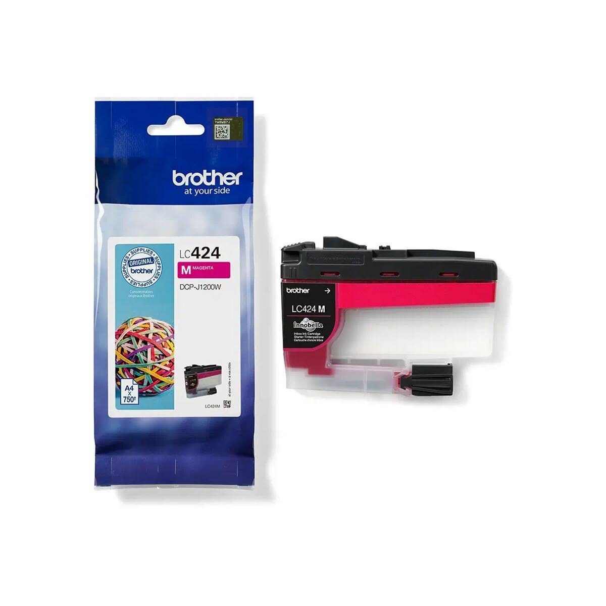 Brother Cartouche d'encre Magenta LC424