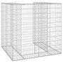 Voir la diapositive 5 : VIDAXL Mur en gabion pour poubelle Acier galvanise 110x100x110 cm