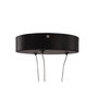 Voir la diapositive 4 : Paris Prix Lampe Suspension Design  Rodang  100cm Noir