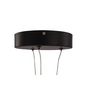 Voir la diapositive 4 : Paris Prix Lampe Suspension Design  Rodang  100cm Noir
