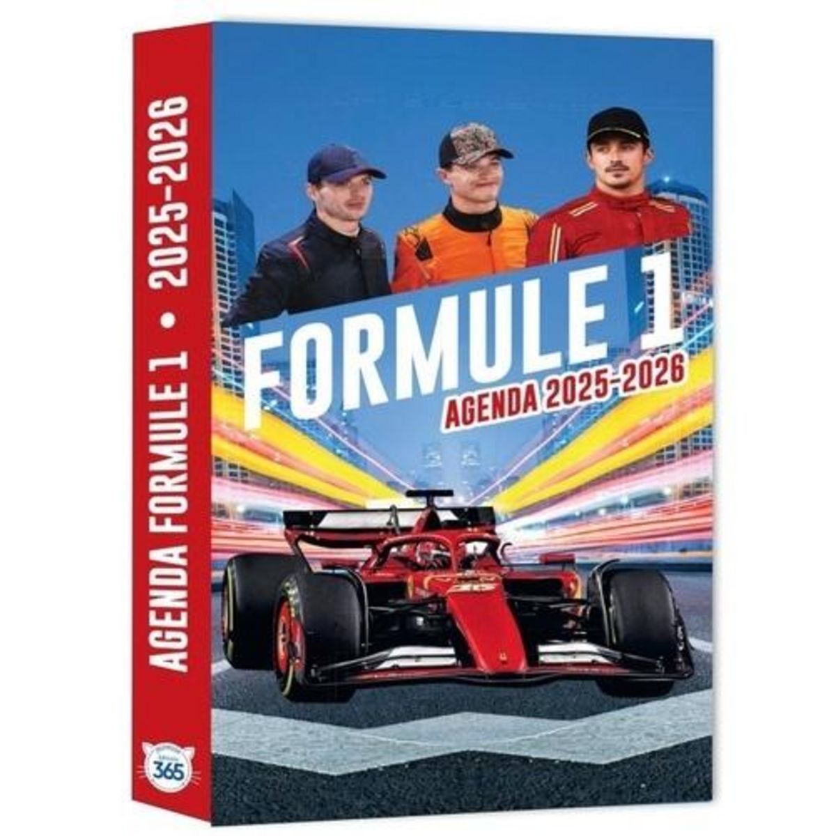 AGENDA SCOLAIRE FORMULE 1. EDITION 2025-2026, Editions 365