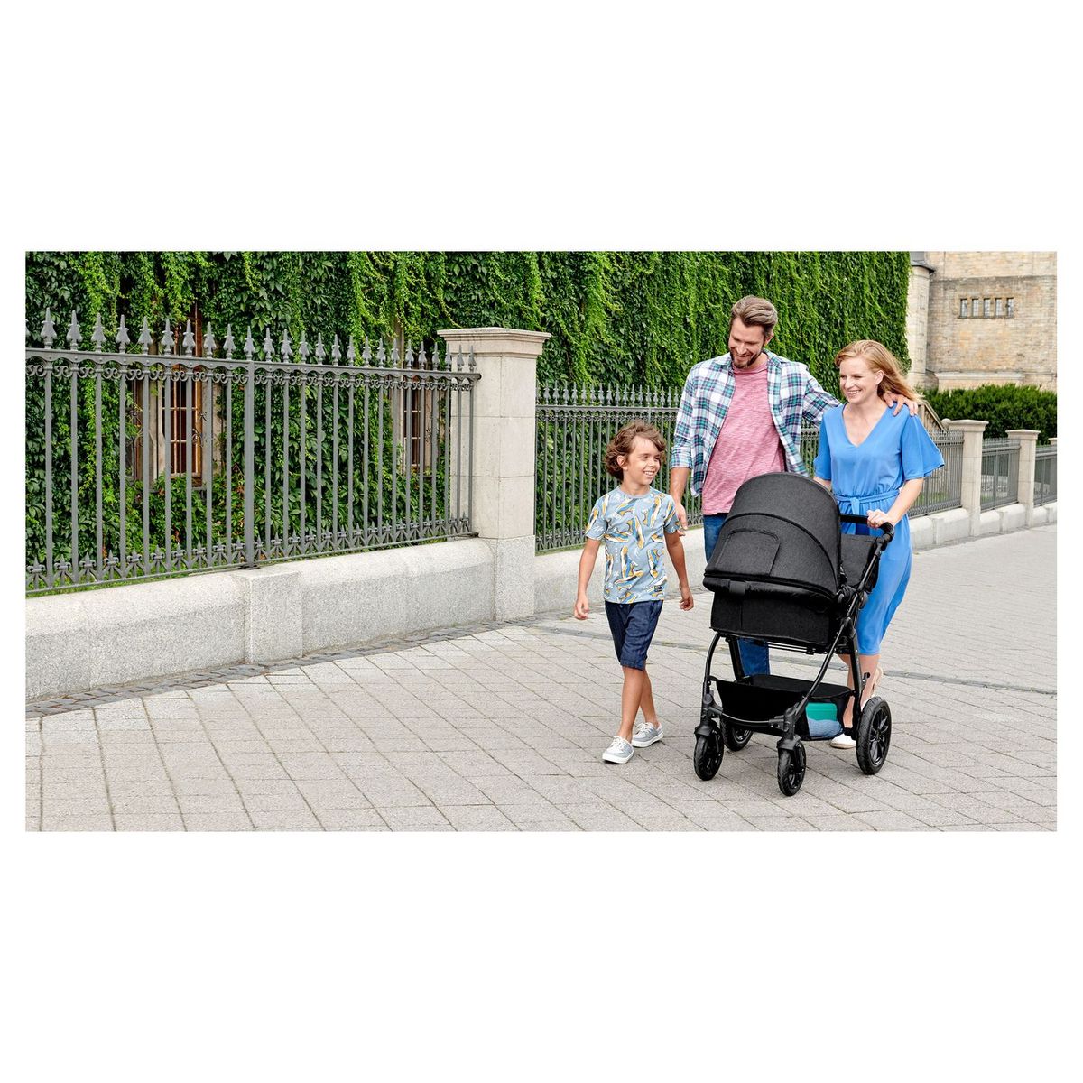 KINDERKRAFT Poussette 3en1 Moov noir bébé 