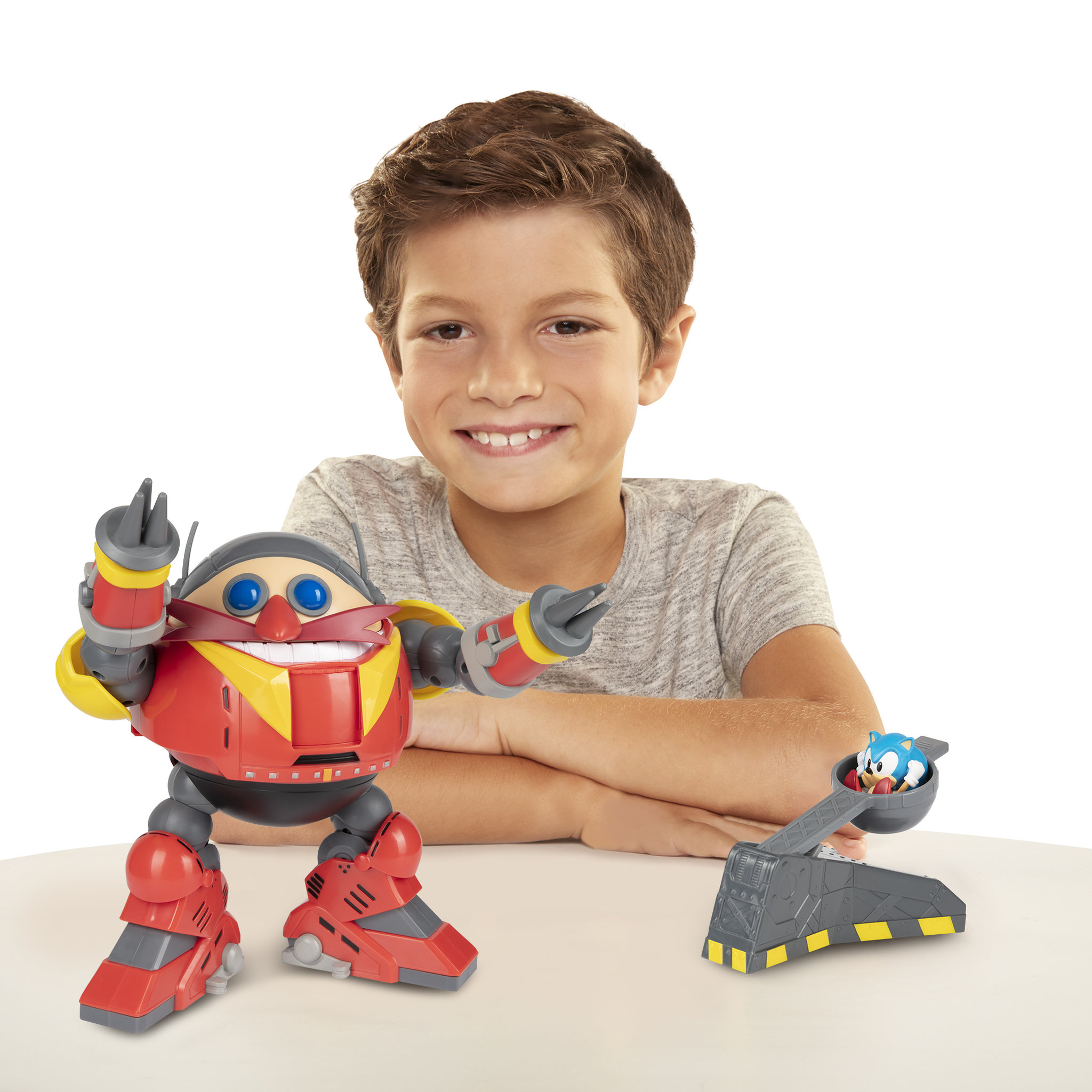 Voir la diapositive 6 : JAKKS PACIFIC Set de bataille Robot Dr. Eggman Géant - Sonic