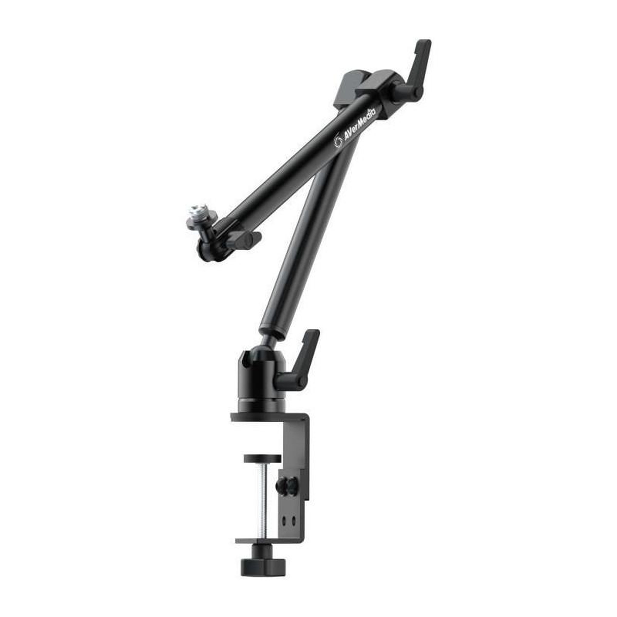 Voir la diapositive 2 : Avermedia Bras de Micro - AVERMEDIA - Streamer Arm BA311L - Solide - Charge 1.5kg - Fixation Manuelle