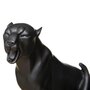 Voir la diapositive 2 : ATMOSPHERA Statuette Déco  Léopard qui Rugit  19cm Noir