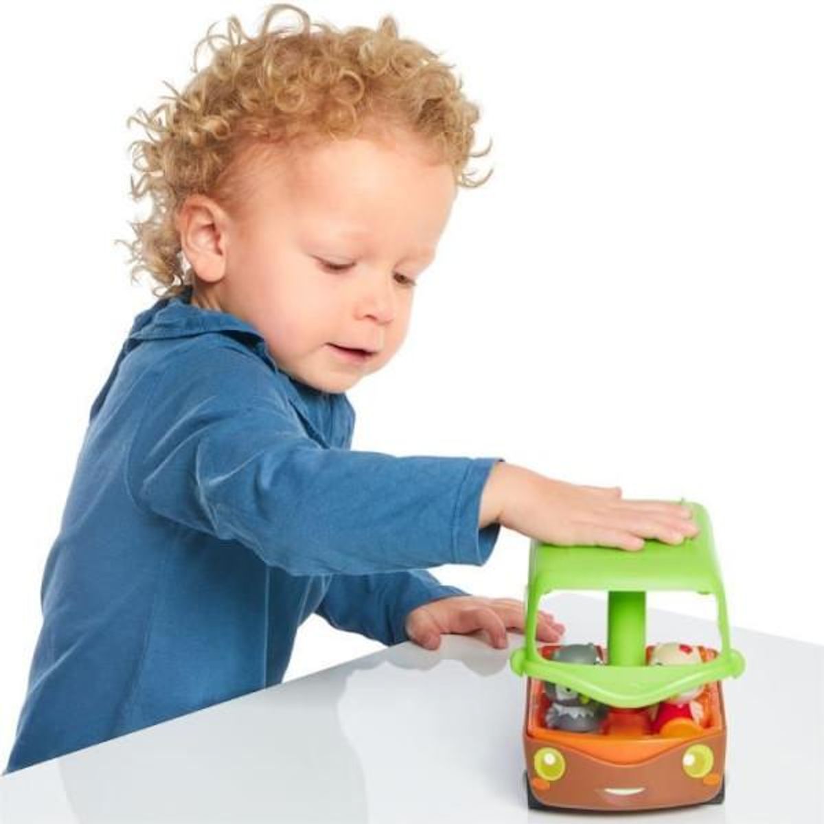 MARKET24 KLOROFIL Le bus aventure + 2 grands personnages inclus