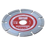 KREATOR Disque diamant maçonnerie - promo - Alésage 22,2 mm 3 disques 125 mm 2,0 mm