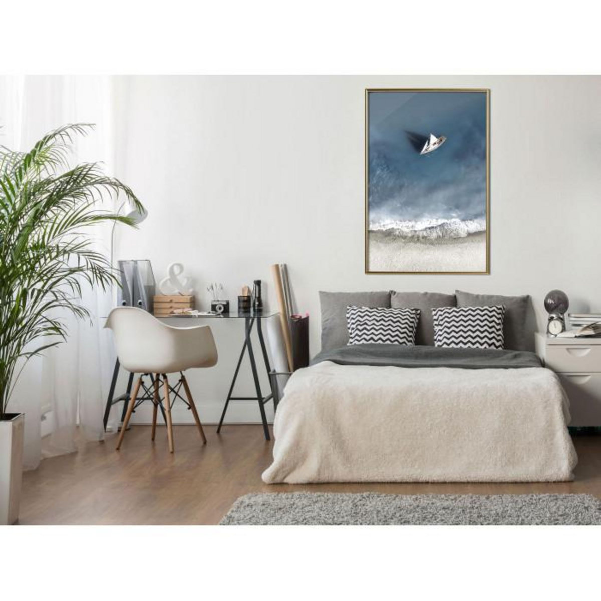 Paris Prix Affiche Murale Encadrée  To The Shore