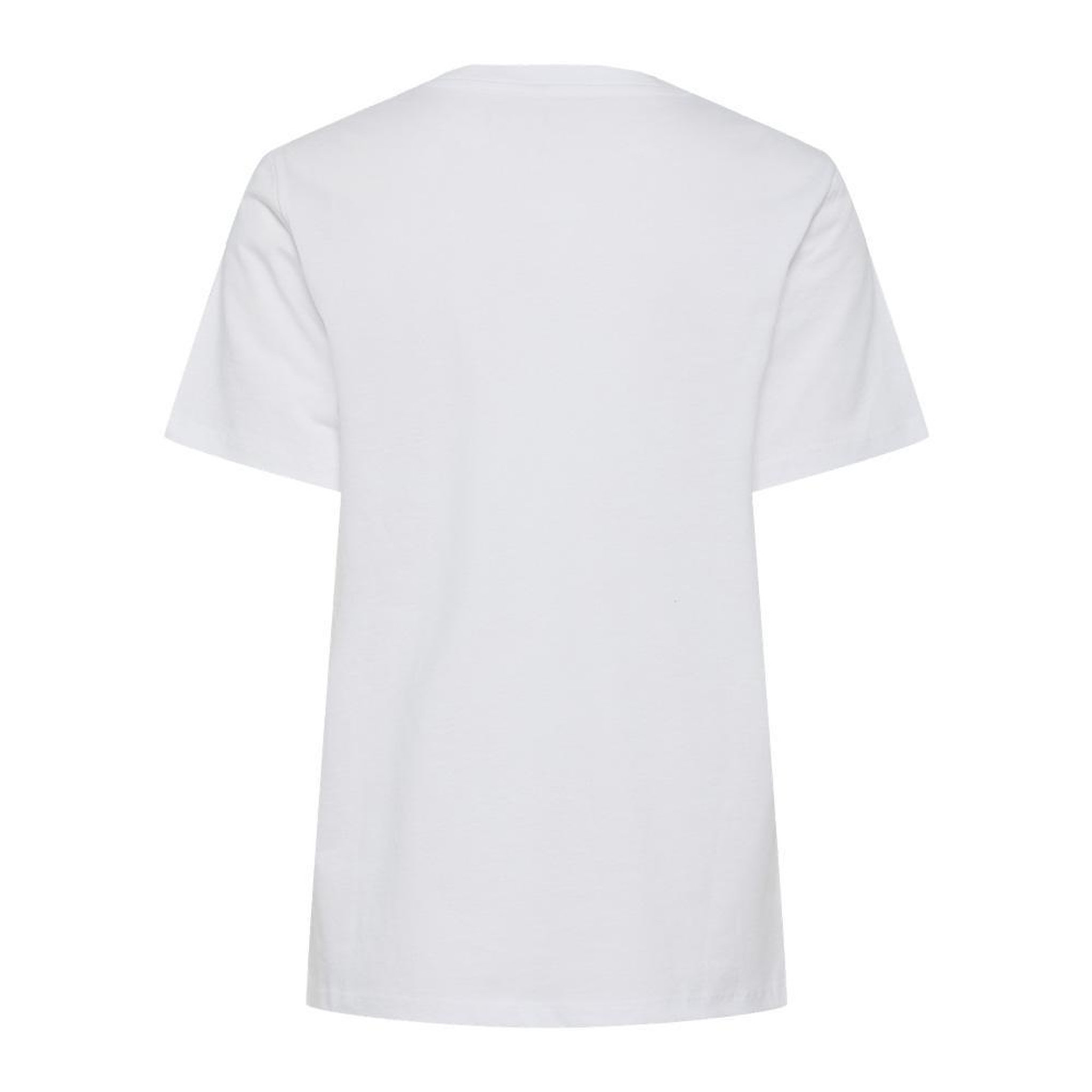 Voir la diapositive 2 : Pieces T-Shirt Blanc/Rose Femme Pieces Tess