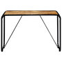 Voir la diapositive 2 : VIDAXL Table a manger 118x60x76 cm Bois de manguier massif brut