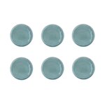 BJORN Assiette MAGMA Ø20cm - 6 pièces - Cobalt