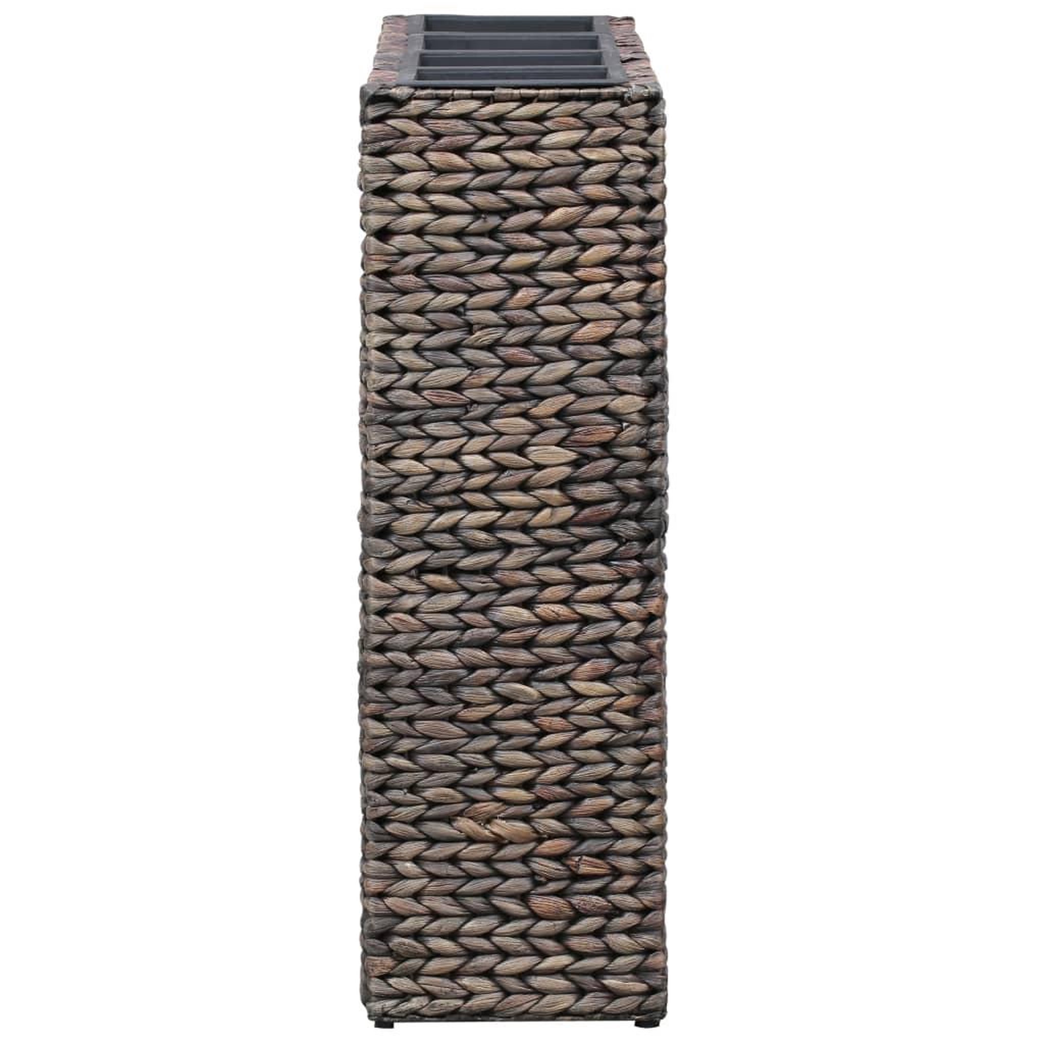 Voir la diapositive 4 : VIDAXL Lit sureleve avec 4 pots Jacinthe d'eau Marron