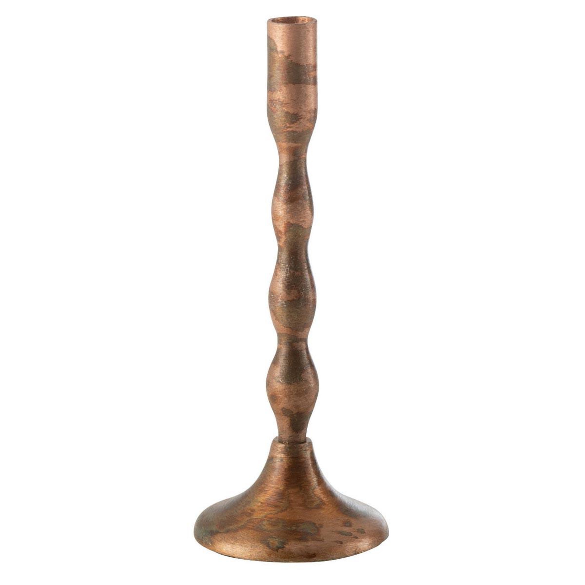 J-LINE Chandelier Déco en Métal  Sha  27cm Cuivre
