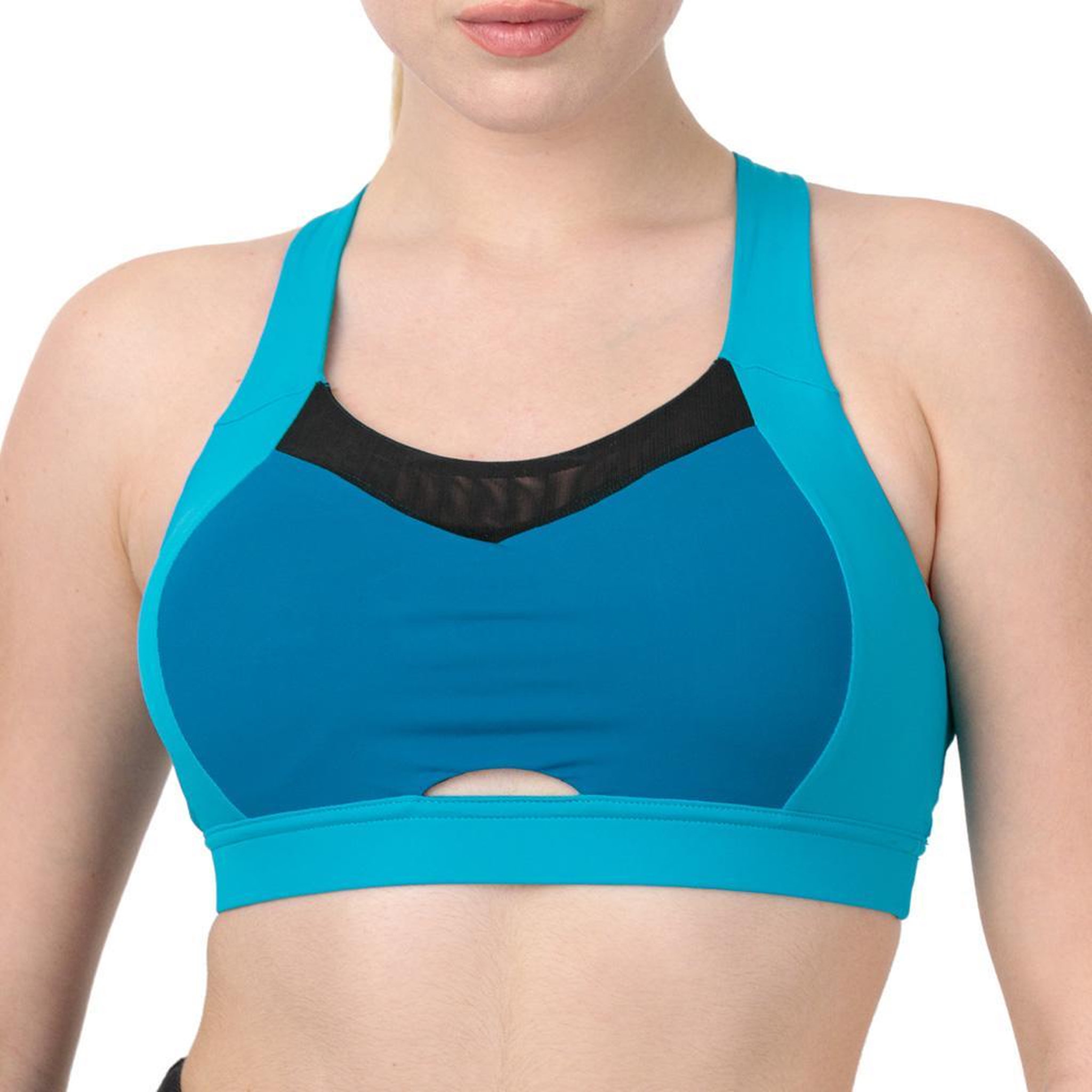 Mizuno Brassière de Sport  Femme Mizuno Active Support. Coloris disponibles : Bleu