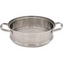 Voir la diapositive 1 : COOKUT Couscoussier inox pour cocotte 28 cm