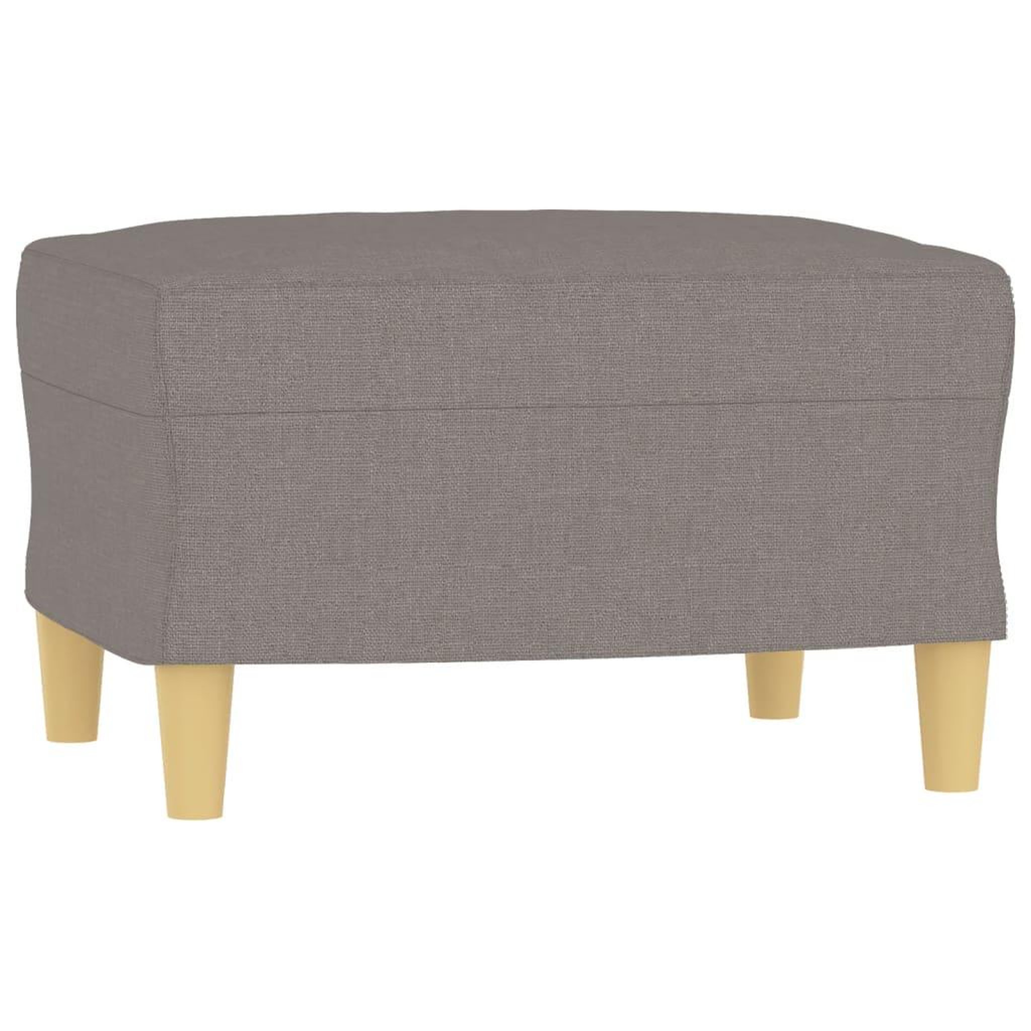 Voir la diapositive 5 : VIDAXL Ensemble de canapes 3 pcs avec coussins taupe tissu