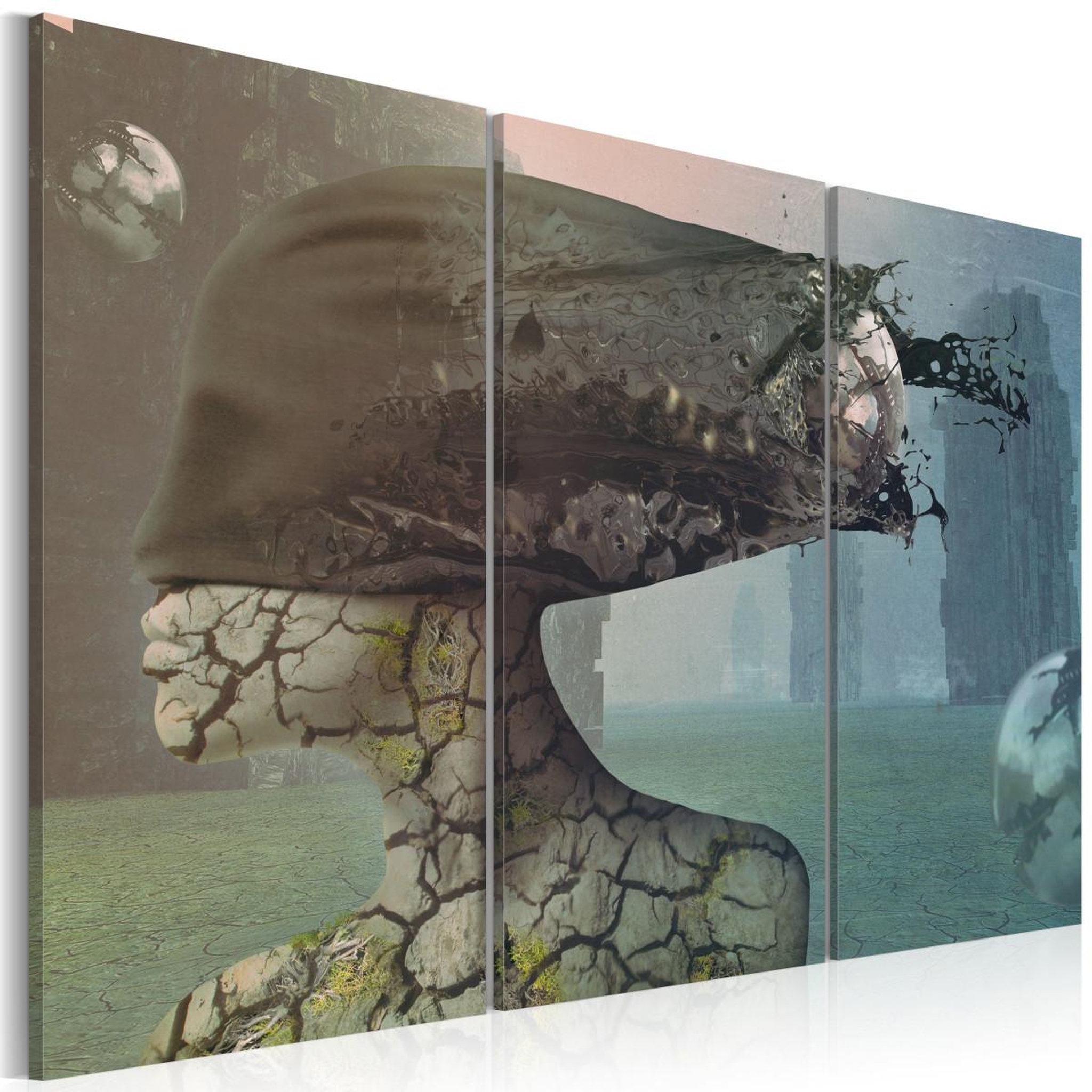 Voir la diapositive 1 : Paris Prix Tableau imprimé 3 panneaux  brainstorm