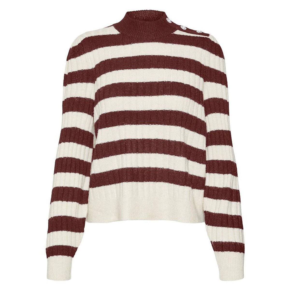 Vero Moda Pull Rayures /Blanc Femme Vero Moda Melya