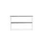 Voir la diapositive 4 : Paris Prix Console Design Double  Rise  110cm Gris & Blanc