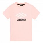 UMBRO T shirt Corail Garçon Umbro Bas Net. Coloris disponibles : Orange