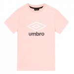 UMBRO T shirt Corail Garçon Umbro Bas Net. Coloris disponibles : Orange