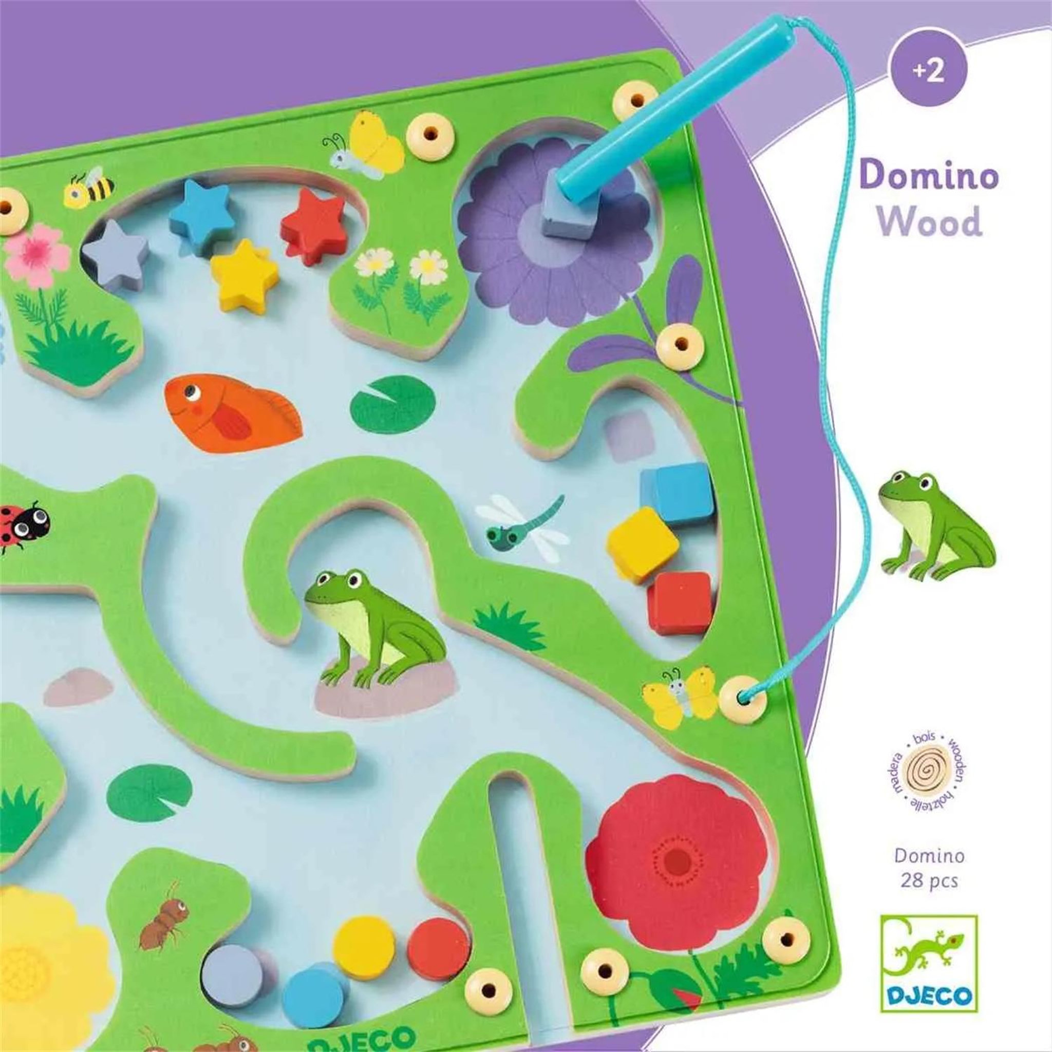 Djeco Labyrinthe magnétique Frogy Maze