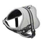 Paris Prix Harnais pour Chien  Matelassé  45cm Gris