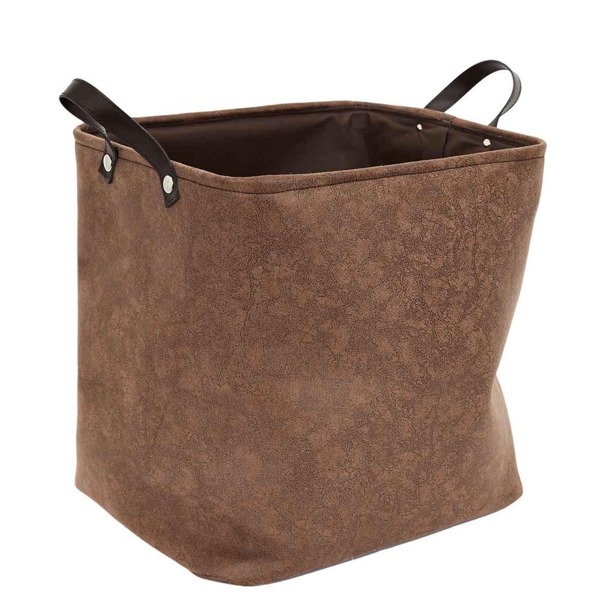 Voir la diapositive 2 : The Home Deco Factory Lot de 3 Paniers de Rangement  Avida  36cm Marron