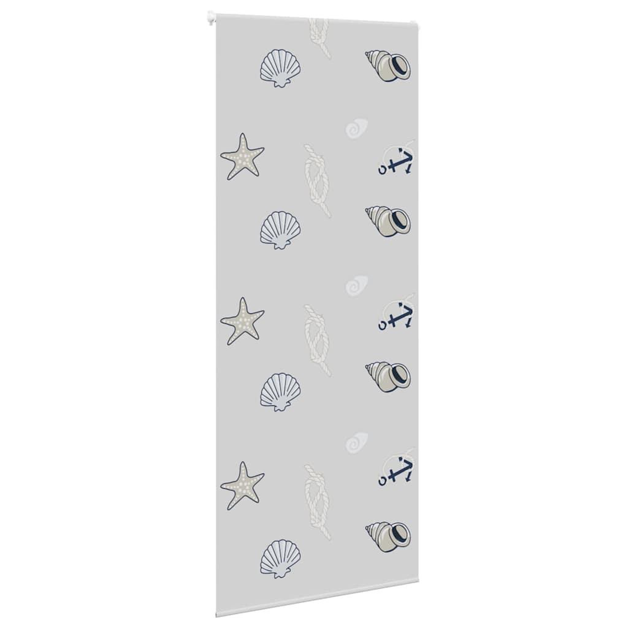 Voir la diapositive 3 : VIDAXL Store enrouleur de douche 100x240 cm largeur du tissu 96 cm