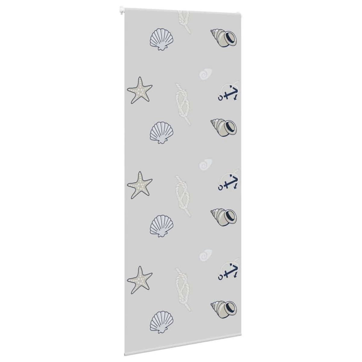 VIDAXL Store enrouleur de douche 100x240 cm largeur du tissu 96 cm