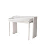 Voir la diapositive 4 : Paris Prix Console Bureau Extensible  Lana  110cm Blanc