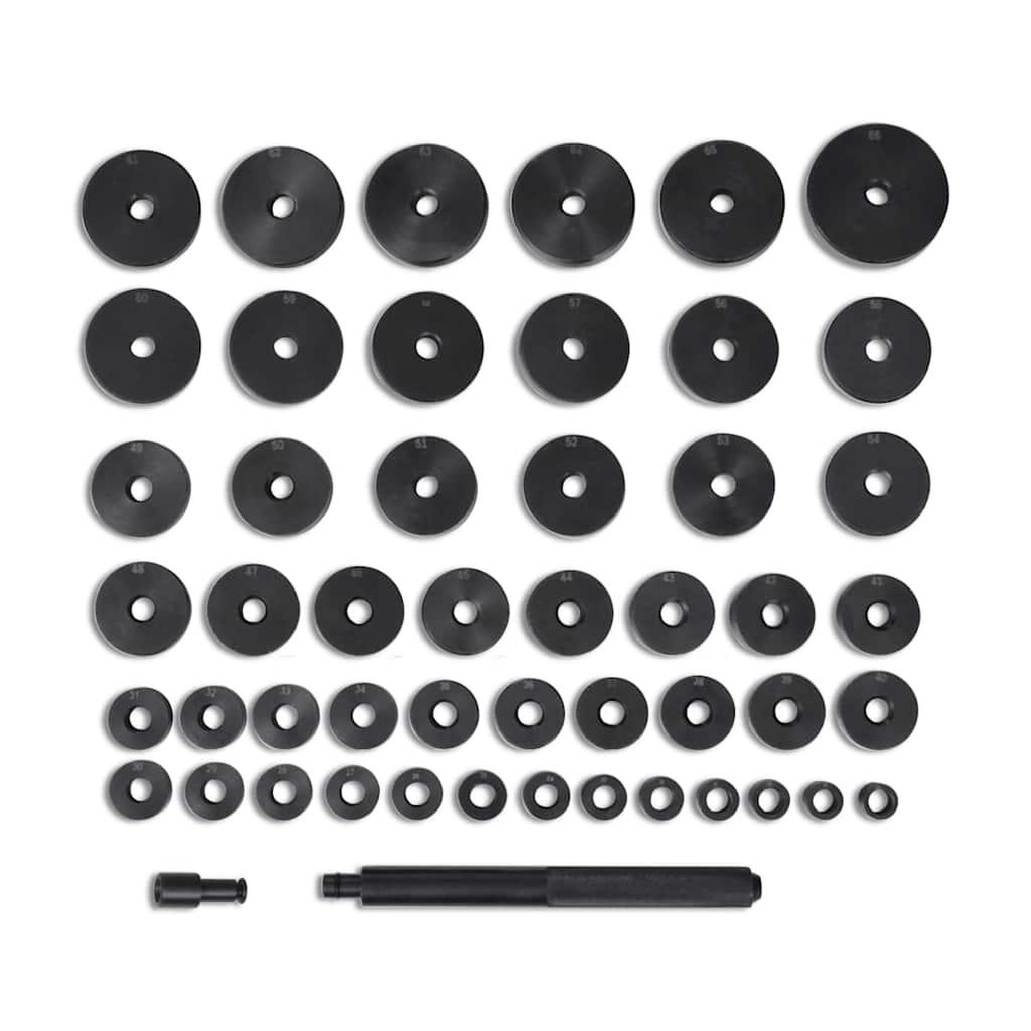 Voir la diapositive 5 : VIDAXL Ensemble de palier de coussinet disques 18 – 65 mm 51 pcs