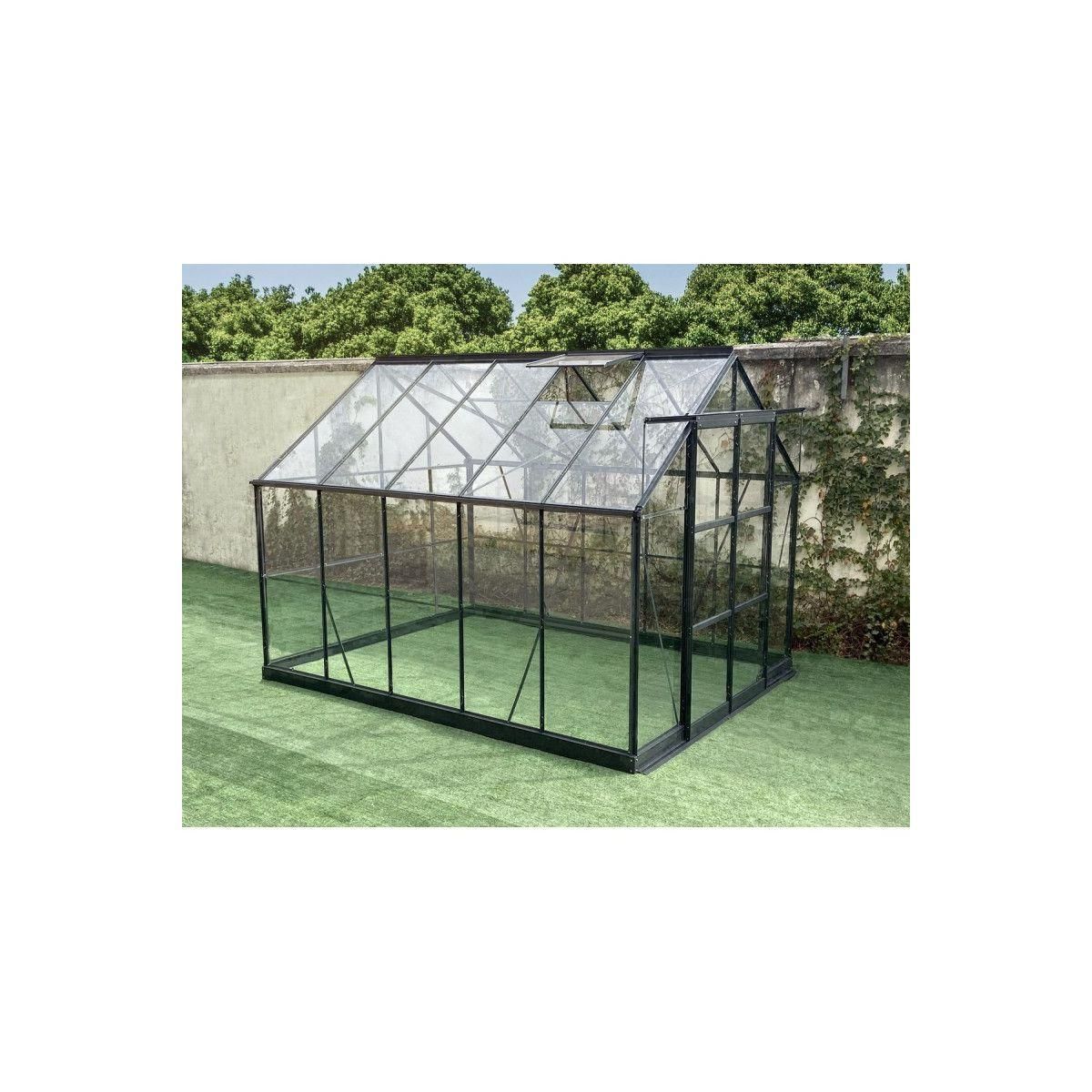 GREEN PROTECT Serre verre trempé 7,42m² 