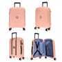Voir la diapositive 3 : Delsey Lot 2 valises rigides Beaumont cabine 55cm et soute 76cm TSA
