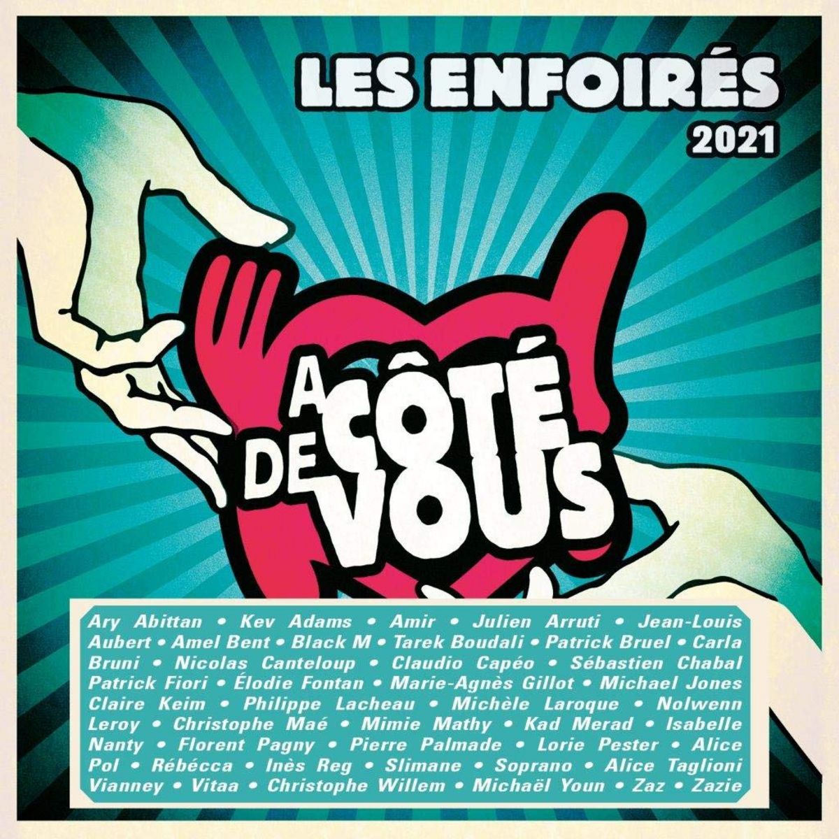 Les Enfoirés 2021 - A côté de vous 2CD