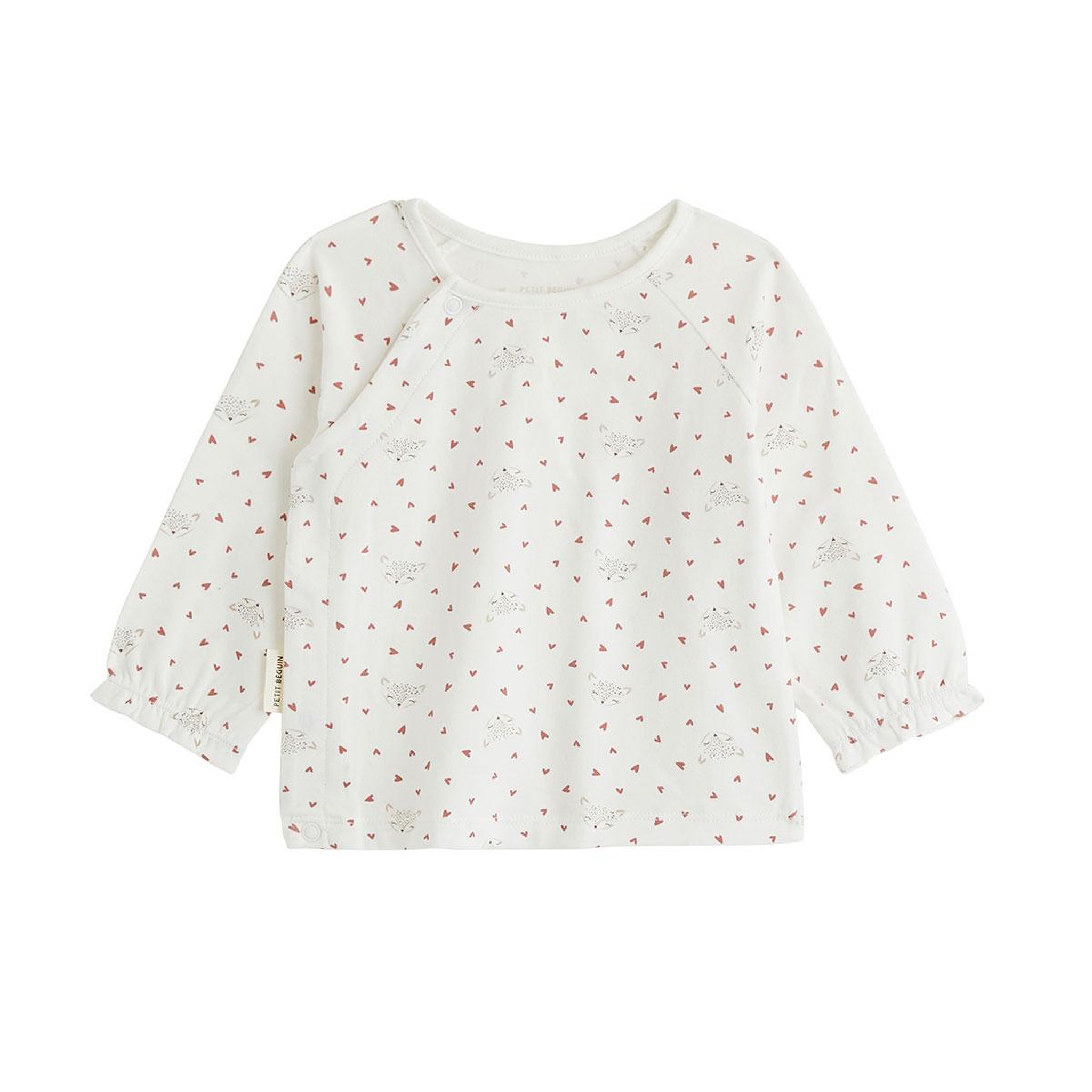 Voir la diapositive 5 : PETIT BEGUIN Ensemble salopette bébé en molleton et t-shirt doucette