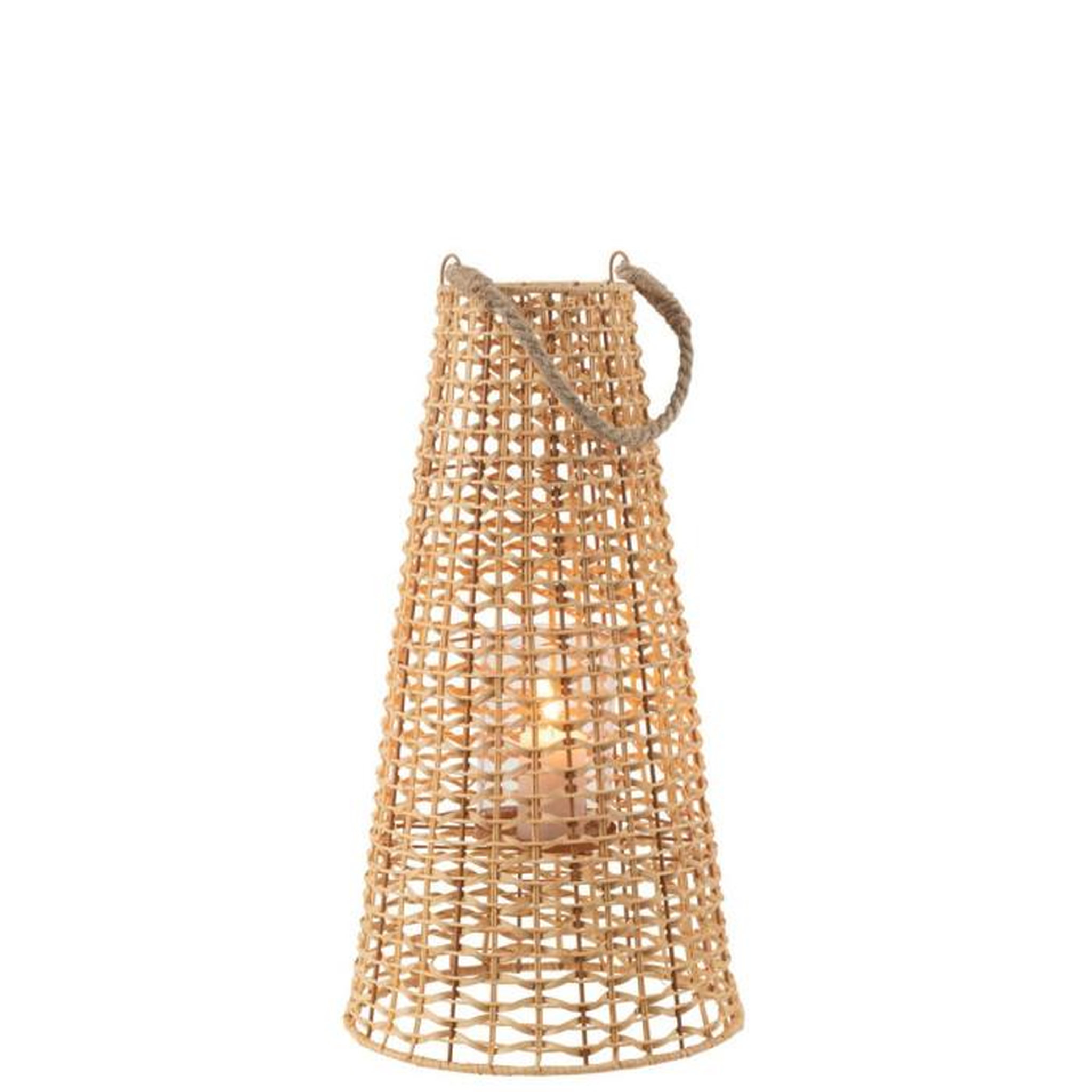 Voir la diapositive 3 : Paris Prix Lanterne en Rotin  Anais  55cm Naturel