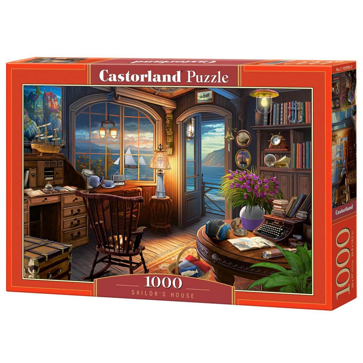 Castorland Puzzle 1000 pièces : La Maison du Marin