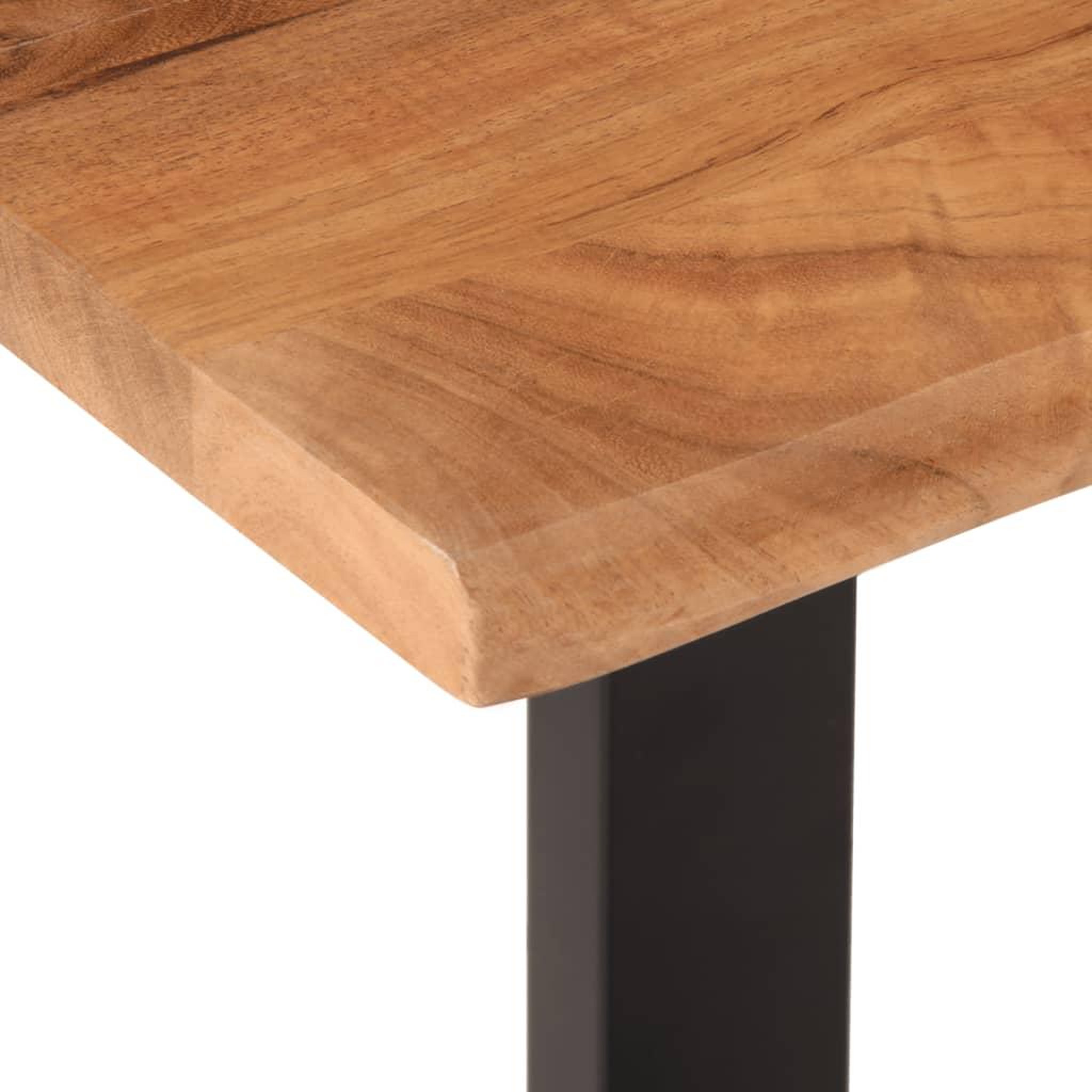 Voir la diapositive 5 : VIDAXL Banc 160 cm bois d'acacia massif et acier
