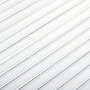 Voir la diapositive 5 : VIDAXL Portes d armoire à persiennes 2 pcs blanc 69x49,4 cm pin massif