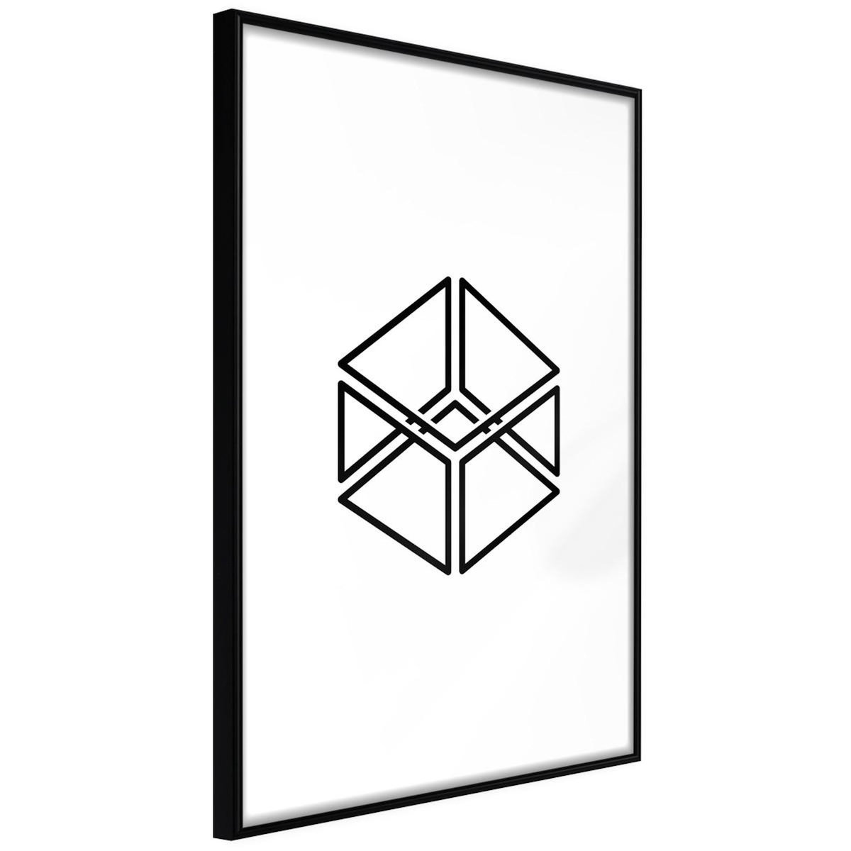 Paris Prix Affiche Murale Encadrée  Count the Squares