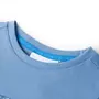 VIDAXL T-shirt pour enfants bleu moyen 128