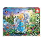 EDUCA EDUCA Puzzle 1000 La Princesse Et La Licorne