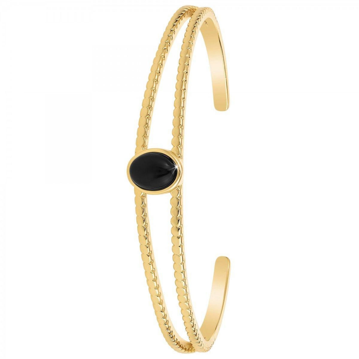 SC BOHEME Bracelet SC Bohème orné d'un onyx noir