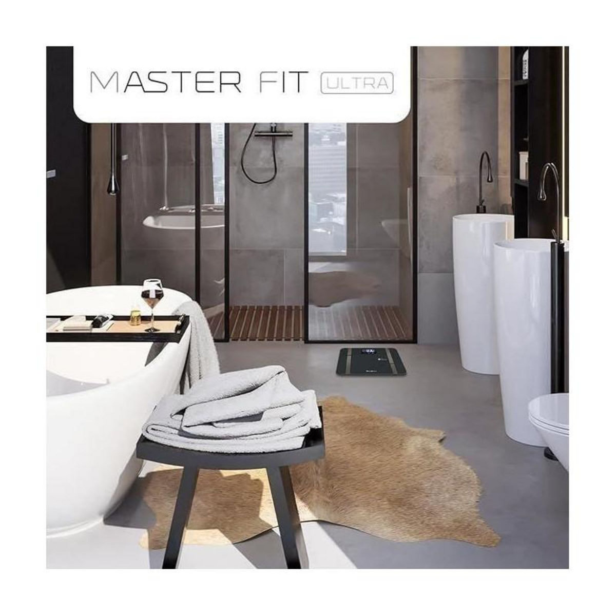 Terraillon Pese personne - Terraillon - MASTER FIT ULTRA - Electronique, connecté WIFI - IMC - Analyse masses - Apport calorique journalie